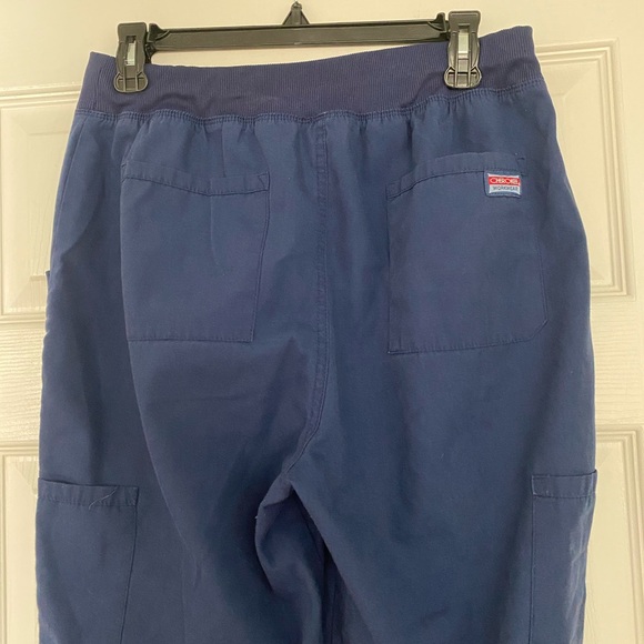 2 pairs Medium Tall Navy scrub pants - Picture 9 of 11